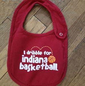 NWOT Indiana Basketball bib